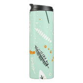 EINFACHER RETRO-DESIGN BOHO-PATTER THERMOSBECHER (Nach rechts gedreht)