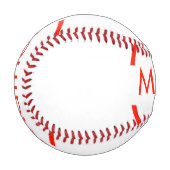 einfacher roter Kreis hinzufügen Baseball (Vorderseite Links)