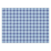 Einfacher rustikaler blauer Stil Karo Tischdecke (Vorderseite (Horizontal))