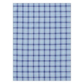 Einfacher rustikaler blauer Stil Karo Tischdecke (Vorderseite)
