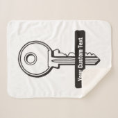 Einfacher Schlüssel Sherpadecke (Vorderseite (Horizontal))