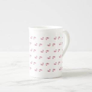 Einfacher Schwan-Kaffee/Tee-Tasse Porzellantasse