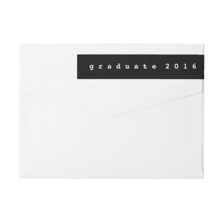 Einfacher Schwarz-Absolvent 2016