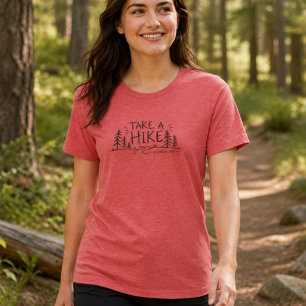 Einfacher See wie Deerwood Lake Tri-Blend Shirt