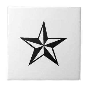 Einfacher Seestern Fliese