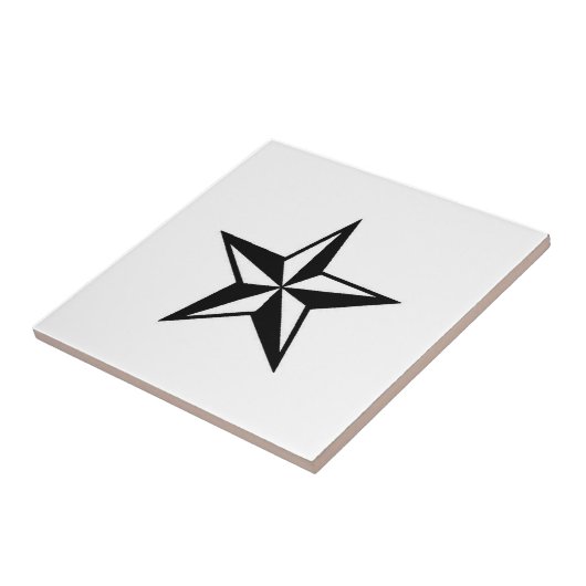 Einfacher Seestern Fliese (Seite)