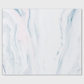 Einfacher Stein aus weißem Marmor Geschenkpapier (Flach)