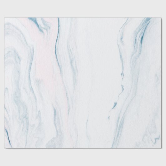 Einfacher Stein aus weißem Marmor Geschenkpapier (Flach)