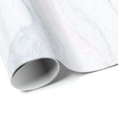 Einfacher Stein aus weißem Marmor Geschenkpapier (Rolleneckpunkt)