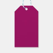 Einfacher Stil Preis Größe Geschenkanhänger (Rückseite)