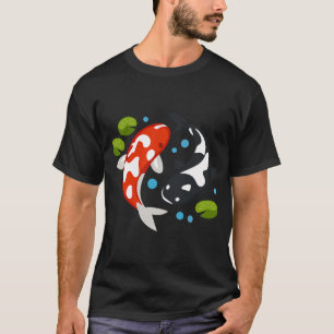 Einfacher Süßer Illustrativer Fisch T-Shirt