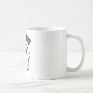 Einfacher süßer schwebender Geist - Gruseliger Hal Kaffeetasse