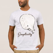 Einfacher T - Shirt (Vorderseite)