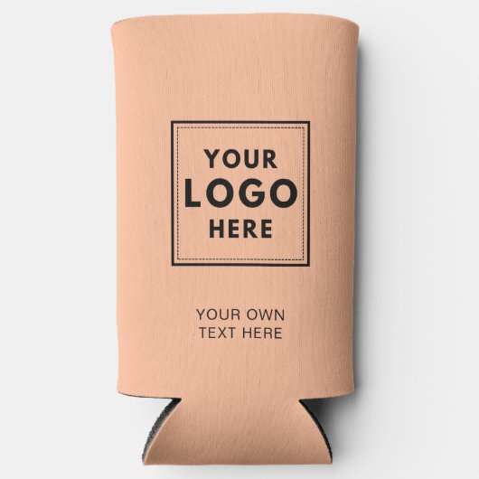 Einfacher Text für das Pfirsichlogo Selters Dosenkühler (Vorderseite)