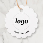 Einfacher Text für LogosKraft-Preis-Tag Geschenkanhänger (Vorderseite)