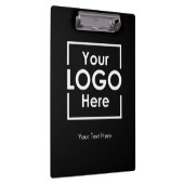 Einfacher Text für Personalisiertes Firmenlogo Klemmbrett (Rechts)