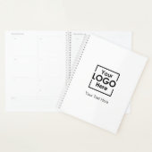 Einfacher Text für Personalisiertes Firmenlogo Planer (Anzeige)