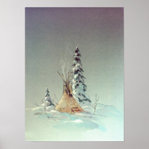 EINFACHER TIPI VON SHARON SHARPE POSTER
