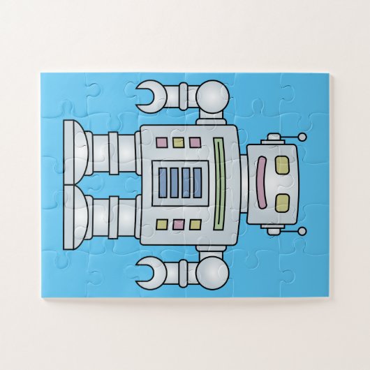 Einfacher Toy-Roboter-Puzzle for Children - 30 Pc Puzzle (Horizontal)