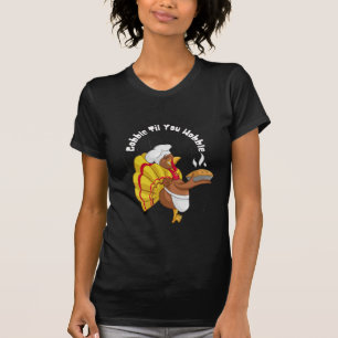 Einfacher Truthahn-Tag-Pie-Koch T-Shirt