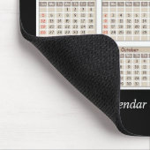Einfacher und ordentlicher 2013 Kalender Mousepad (Ecke)