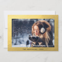 Einfacher Urlaub Weihnachten Gold Fossil | FOTO