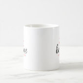 Einfacher Valentinstag Kaffeetasse (Mittel)