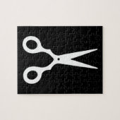 Einfacher Vektor Scissors (wählen Sie Ihre eigene Puzzle (Horizontal)