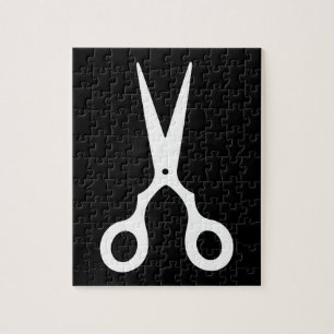 Einfacher Vektor Scissors (wählen Sie Ihre eigene Puzzle