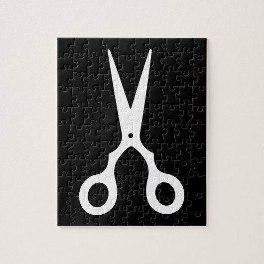 Einfacher Vektor Scissors (wählen Sie Ihre eigene Puzzle (Vertikal)