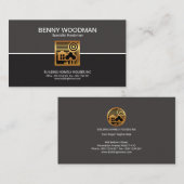 Einfacher Visitenkarte (Vorne/Hinten)