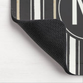 Einfacher Zeichen-Schritt zwei des Monogramm-| Mousepad (Ecke)