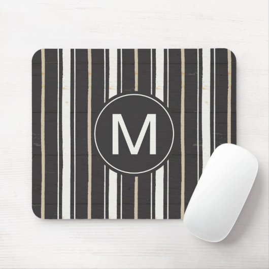 Einfacher Zeichen-Schritt zwei des Monogramm-| Mousepad (Mit Mouse)