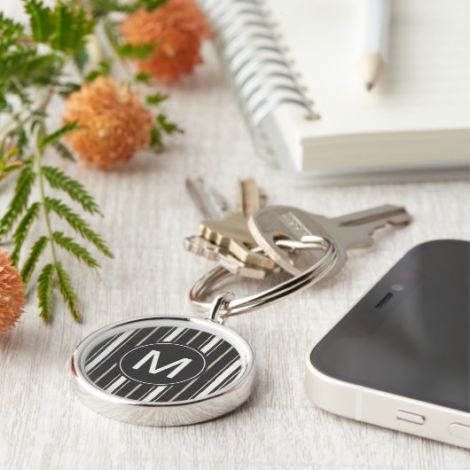 Einfacher Zeichen-Schritt zwei des Monogramm-| Schlüsselanhänger (Seite)