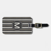 Einfacher Zeichen-Schritt zwei Gepäckanhänger (Vorderseite horizontal)