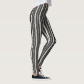 Einfacher Zeichen-Schritt zwei Leggings (Rechts)