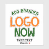 EINFACHER, ZEITGENÖSSISCHER KLARER KUNDE AUFKLEBER (Blatt)