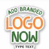 EINFACHER, ZEITGENÖSSISCHER KLARER KUNDE AUFKLEBER (Vorderseite)