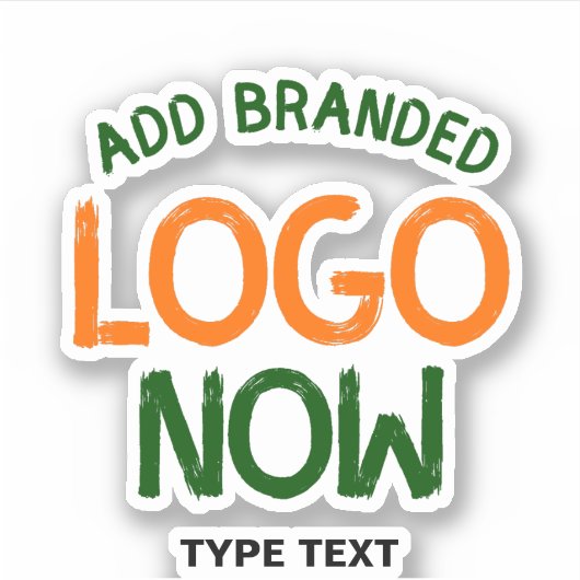 EINFACHER, ZEITGENÖSSISCHER KLARER KUNDE AUFKLEBER (Vorderseite)