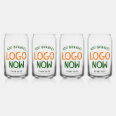 EINFACHER, ZEITGENÖSSISCHER KLARER KUNDE DOSENGLAS (Hinten)