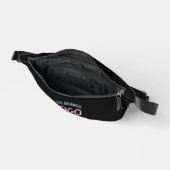 EINFACHER ZEITGENÖSSISCHER, SCHWARZER KUNDE BAUCHTASCHE (Offen)