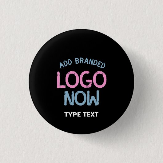 EINFACHER ZEITGENÖSSISCHER, SCHWARZER KUNDE BUTTON (Vorderseite)