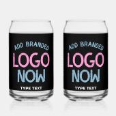 EINFACHER ZEITGENÖSSISCHER, SCHWARZER KUNDE DOSENGLAS (Vorderseite)