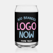 EINFACHER ZEITGENÖSSISCHER, SCHWARZER KUNDE DOSENGLAS (Vorderseite)