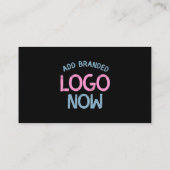 EINFACHER ZEITGENÖSSISCHER, SCHWARZER KUNDE HINWEISKARTE (Rückseite)