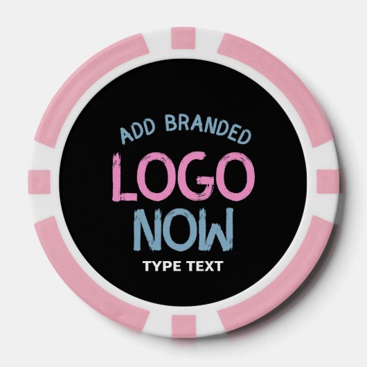 EINFACHER ZEITGENÖSSISCHER, SCHWARZER KUNDE POKERCHIPS (Vorderseite)