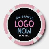 EINFACHER ZEITGENÖSSISCHER, SCHWARZER KUNDE POKERCHIPS (Rückseite)