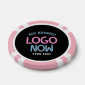 EINFACHER ZEITGENÖSSISCHER, SCHWARZER KUNDE POKERCHIPS (Einzeln)