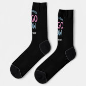EINFACHER ZEITGENÖSSISCHER, SCHWARZER KUNDE SOCKEN (Linkes Detail)