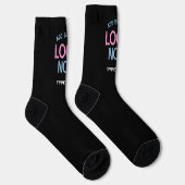 EINFACHER ZEITGENÖSSISCHER, SCHWARZER KUNDE SOCKEN (Rechts)